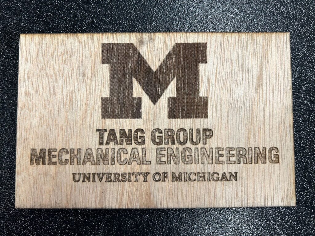 3D printed Tang group logo